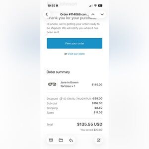 Jane Tortoise Brown Sunglasses